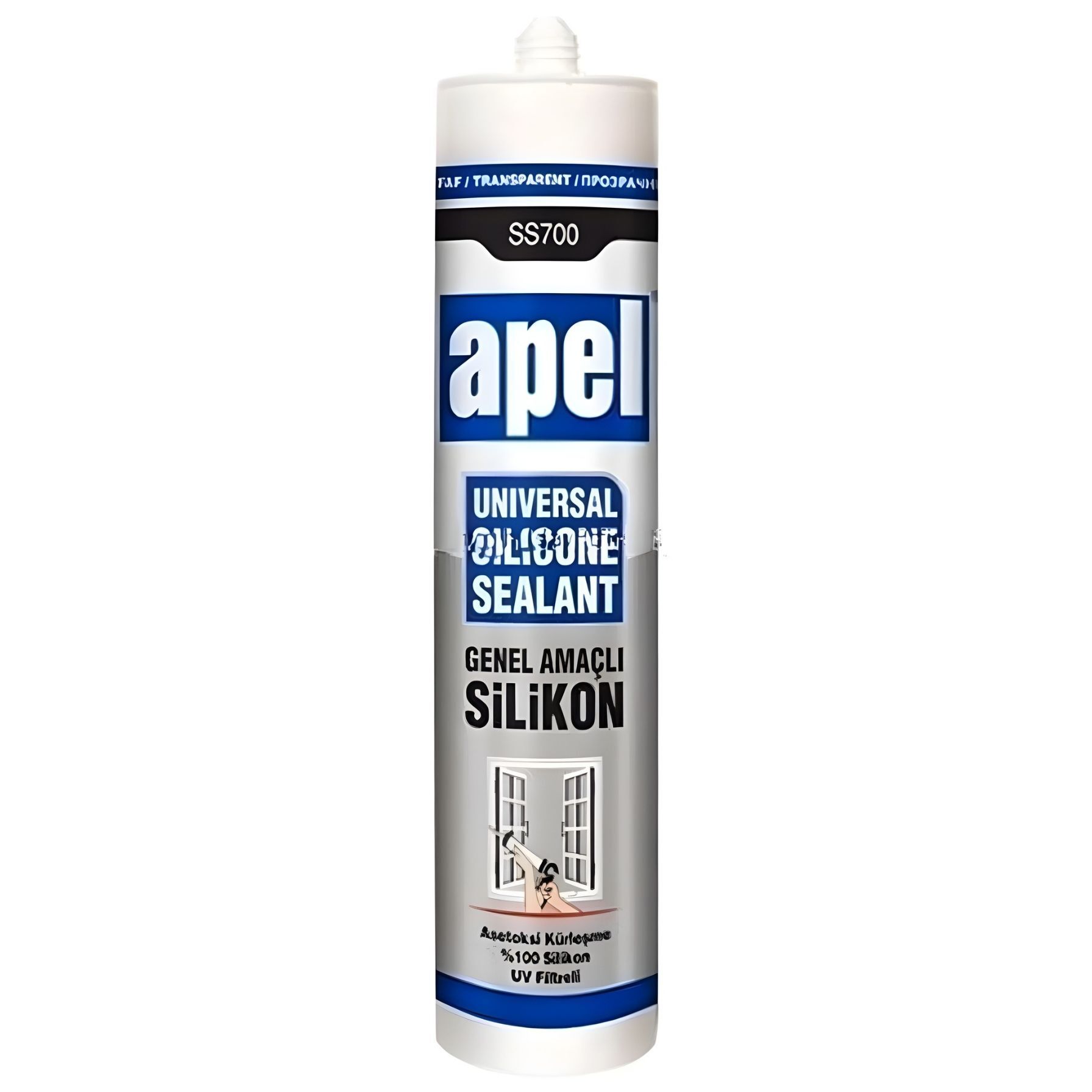 Apel Silikon SS700 Şeffaf 320gr/280 ML