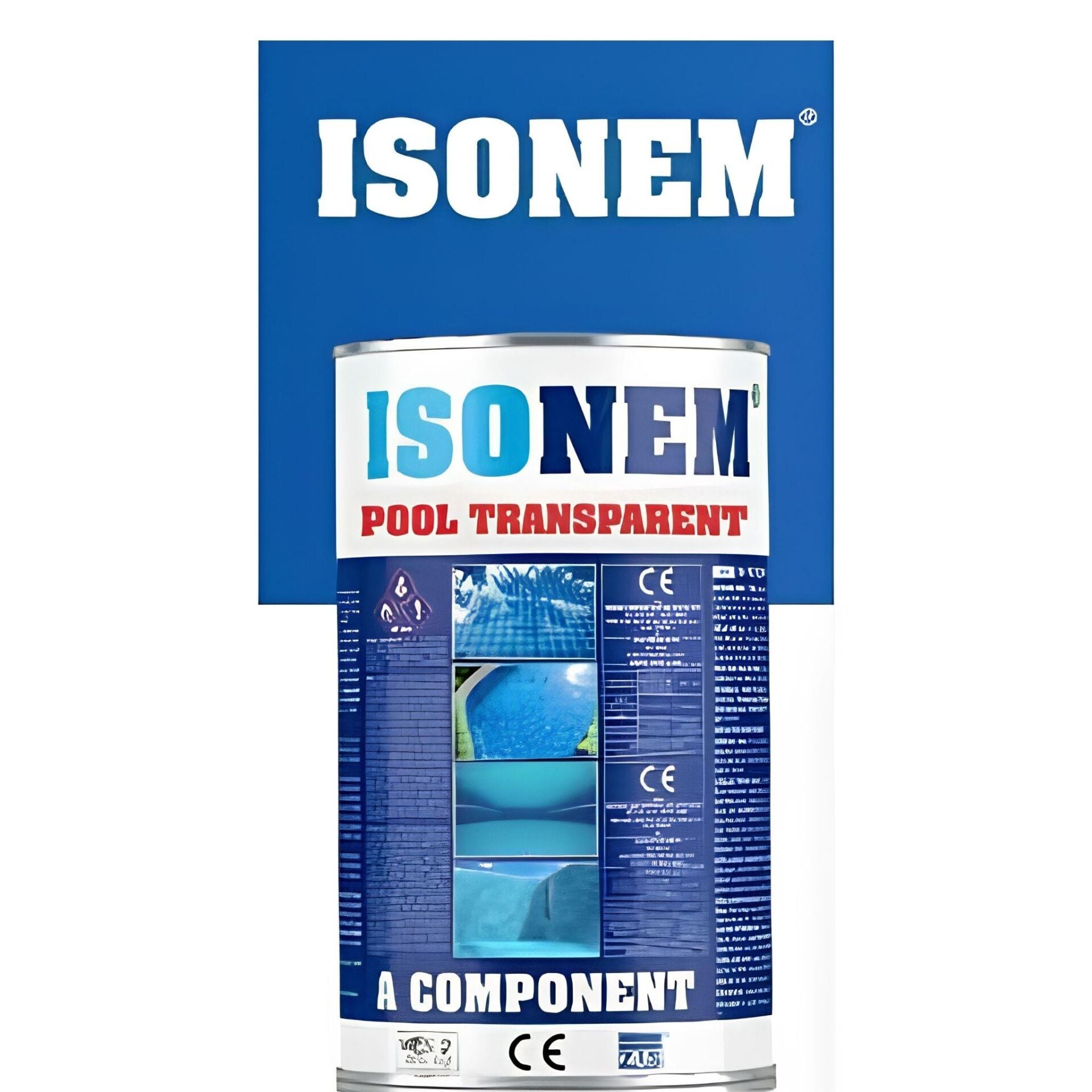 Isonem Komponent 4,5 KG Transparent Şeffaf Havuz Boyası