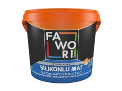 Fawori Silikonlu Mat Beyaz 2.5 Litre
