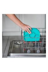Bblüv Yümi Silikon Mama Tabağı Mavi - 4+ Ay