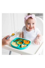 Bblüv Yümi Silikon Mama Tabağı Mavi - 4+ Ay