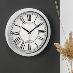 Galaxy ROMA Rakamlı Gri Duvar Saati 35 CM D-1967-G