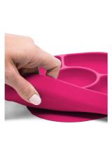 Bblüv Yümi Silikon Mama Tabağı Pembe - 4+ Ay