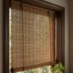 Linadora Mokka Bambu Stor Perde