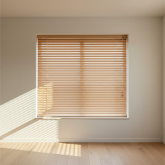 PVC Jaluzi 25mm Ahşap Desen Natural