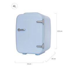 Flamingueo Jon Mini Taşınabilir Kozmetik Buzdolabı 4L