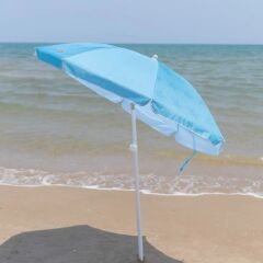 Flamingueo Cyndi Plaj Şemsiyesi Mavi