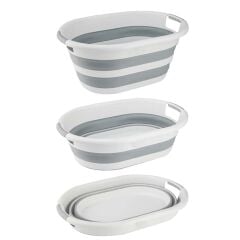 Bee Home Ak-727 Çok Amaçlı Katlanır Çamaşır Sepeti 35 Litre
