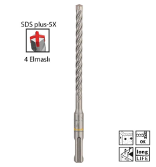 Bosch Pro SDS Plus-5X 7x160 mm Matkap Ucu