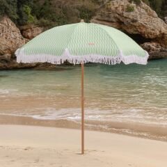 Flamingueo Caramel Plaj ve Bahçe Şemsiyesi Yeşil