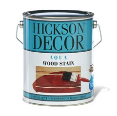 Hickson Decor Aqua Wood Stain - Su Bazlı Ahşap Vernik 1 Litre Calif