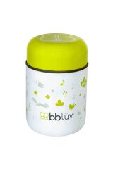 Bblüv Foöd Mama Termosu ve Kaşık 300ml Yeşil