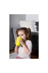 Bblüv Küp Dönüştürülebilir Silikon Damlatmaz Bardak Yeşil - 240 ML