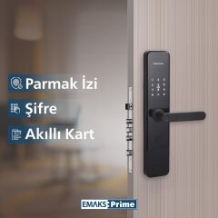 EmaksPrime E35 Akıllı Kapı Kilidi (Ücretsiz Kurulum)