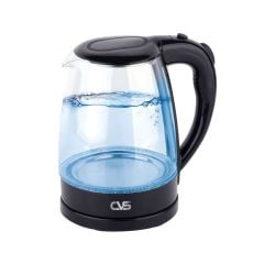 CVS Siyah Stakla Ledli Cam Kettle Su Isıtıcı Dn 2335