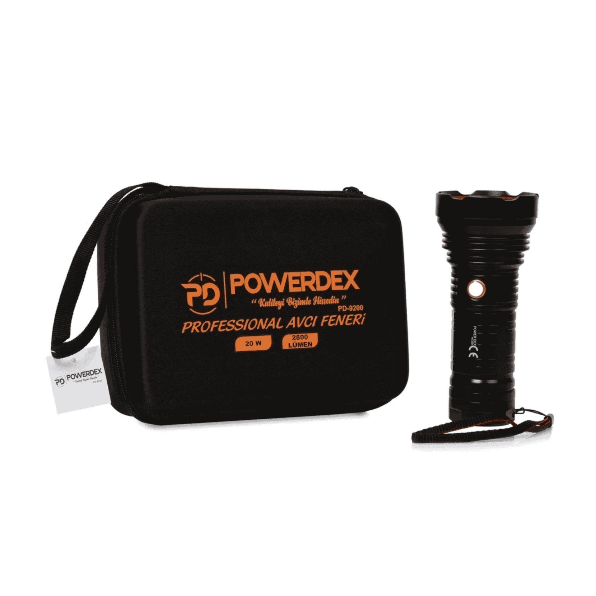 Powerdex 20W Fener Şarjlı Led El Feneri