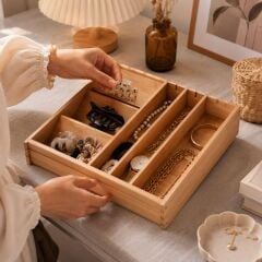 Balsa Bambu Organizer 39,4cm x 24cm x 6,4cm