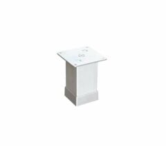Eroğlu 15 cm 50X50 Alüminyum Düz Kare Ayak M.Krom