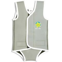 Bblüv Wrap Neoprene Çocuk Yüzme Yeleği Gri - 0-6 Ay