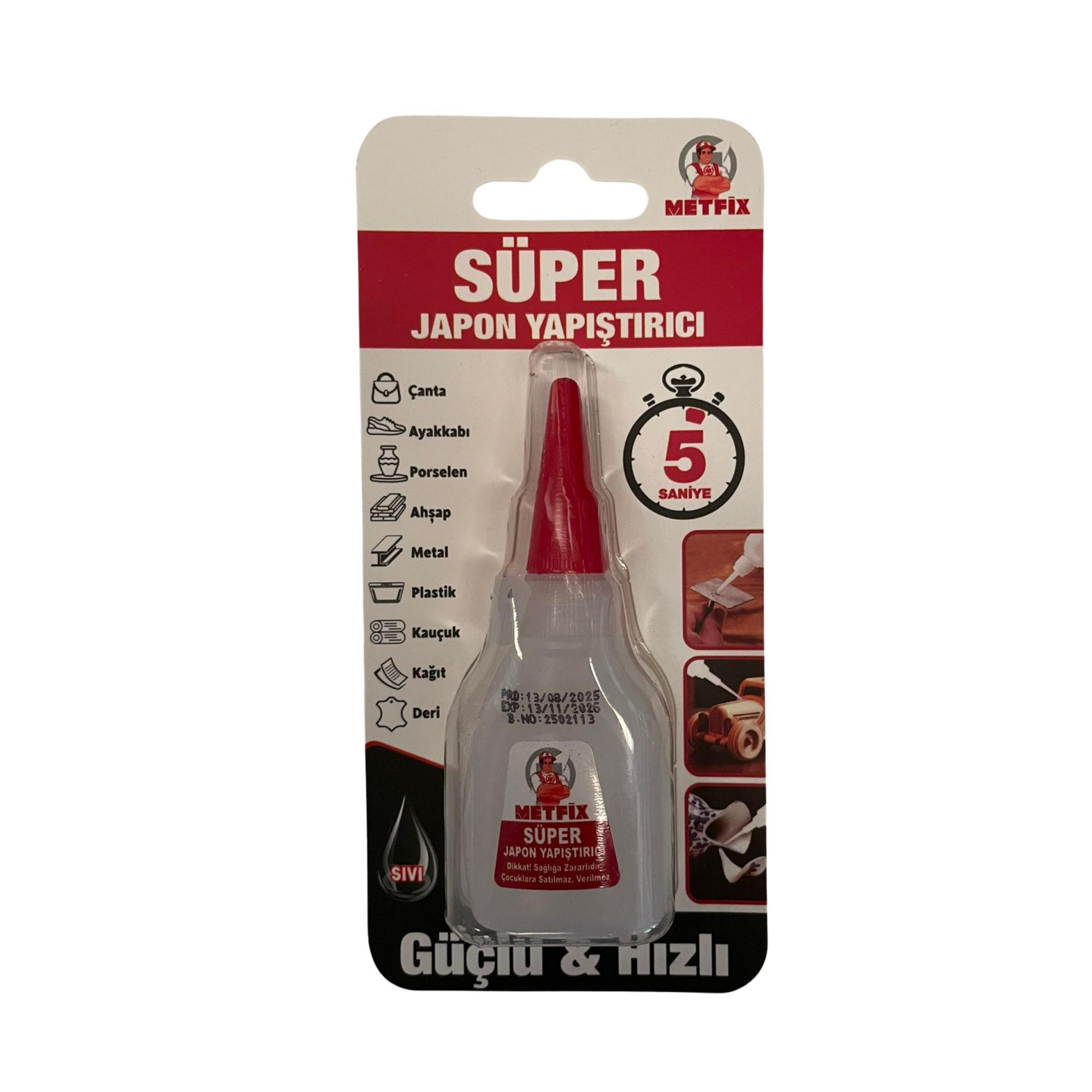 Mitfix Süper Japon Yapıştırıcı 15 gr