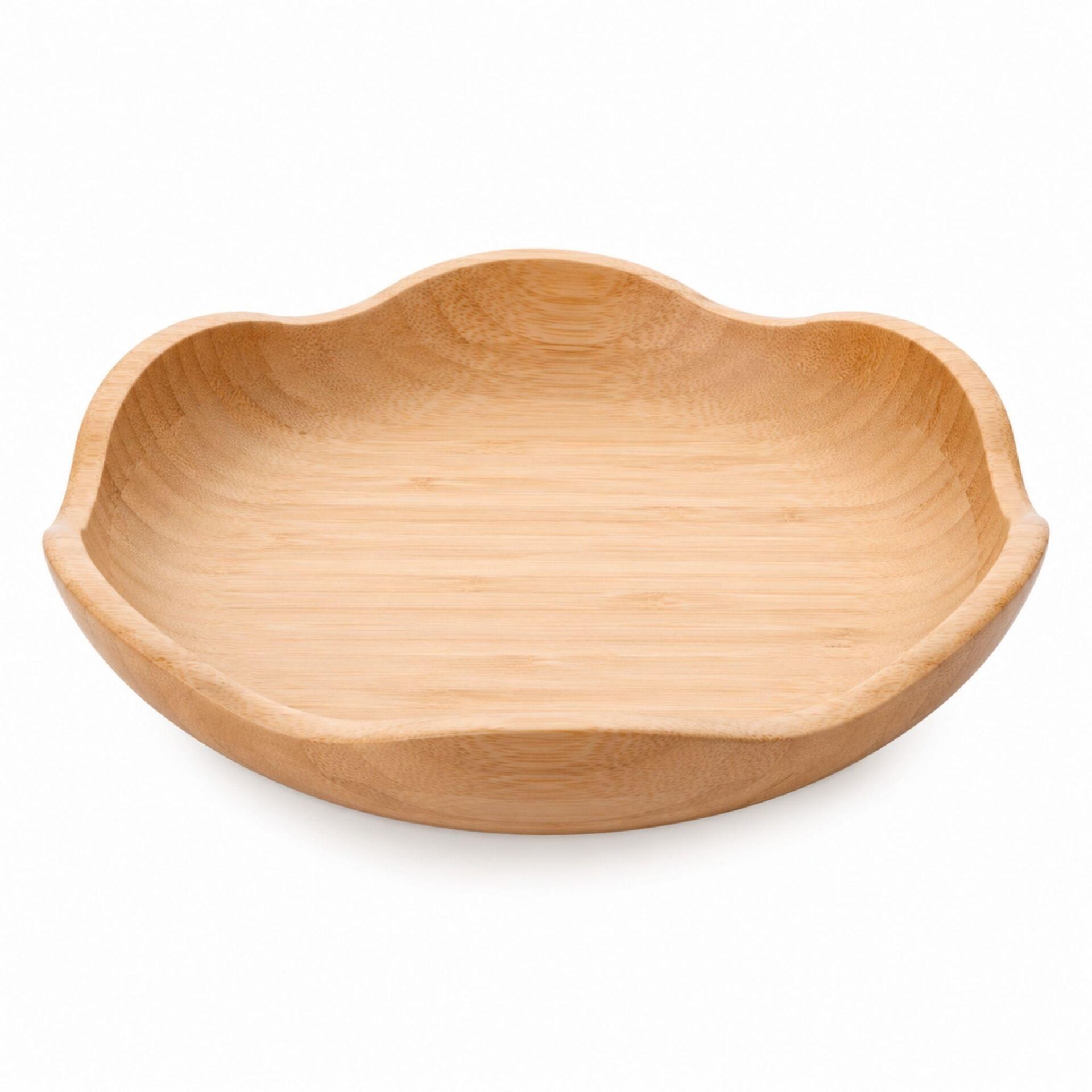 Balsa Bambu Kase Çerezlik 25cm x 25cm x 5cm