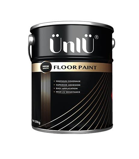 Ünlü Floor Paint Zemin Boyası Trafik Yeşil 3 Lt