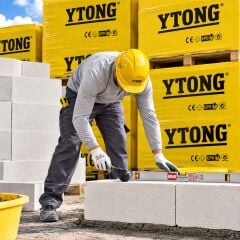 YTONG G2 Donatısız 60x25 – Bodrum Ytong