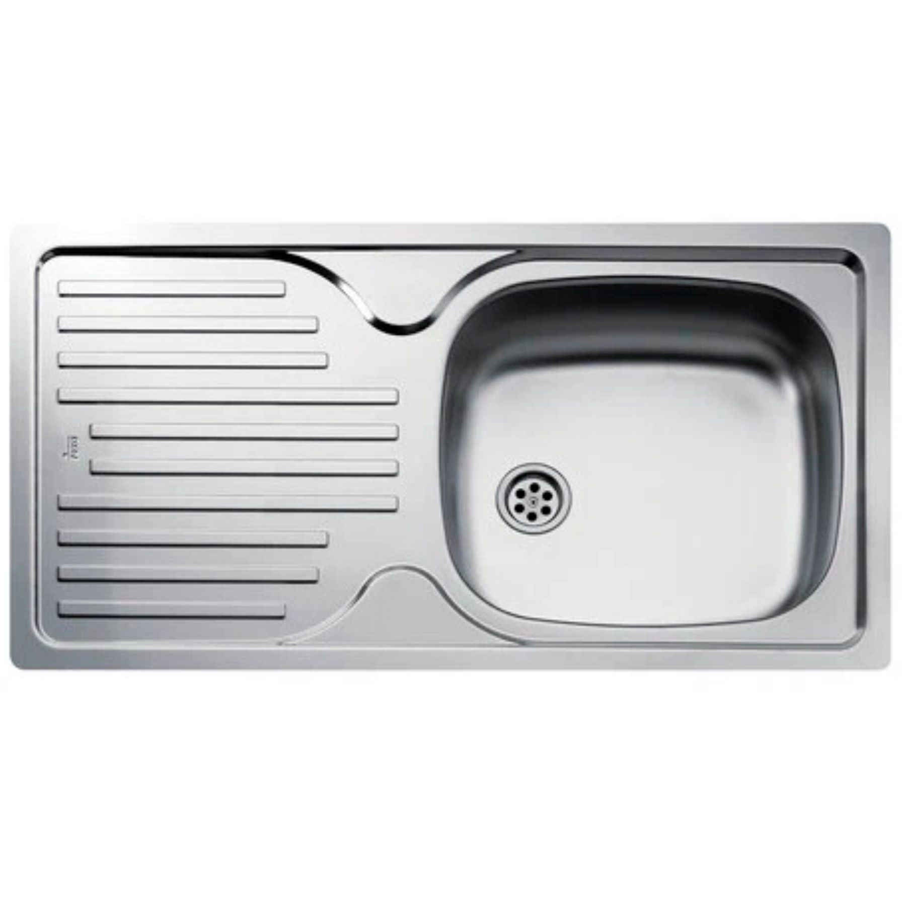 Teka - INFANT 45 - Ankastre Sol Damlalıklı Eviye - Paslanmaz Çelik - 86 cm - 40109764