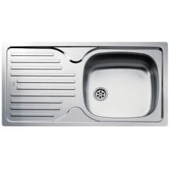 Teka - INFANT 45 - Ankastre Sol Damlalıklı Eviye - Paslanmaz Çelik - 76 cm - 40109764