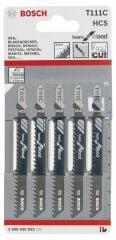 Bosch T 111 C Dekupaj Testeresi Bıçağı - 5'li Paket