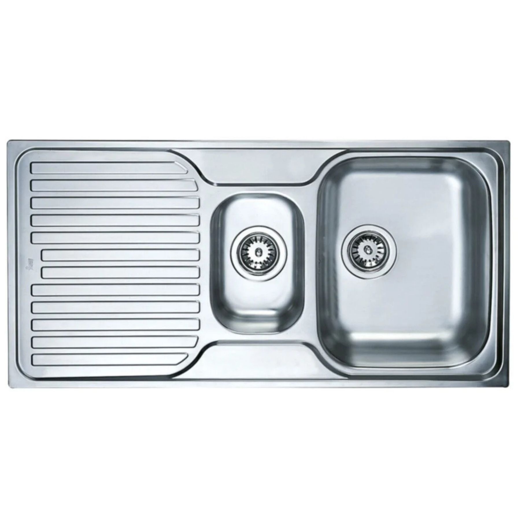 Teka - PRINCESS 60 B - Ankastre Sol Damlalıklı Eviye - Paslanmaz Çelik - 100 cm - 40109146