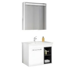 Denko Latte 65 cm Banyo Dolabı Takımı
