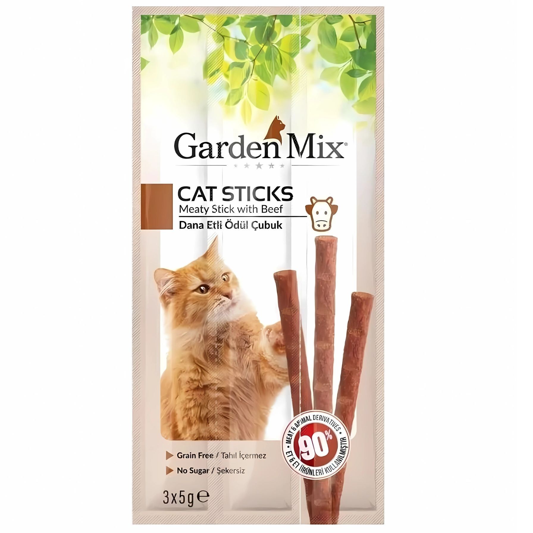 Gardenmix Dana Etli Kedi Stick Ödül 3*5g