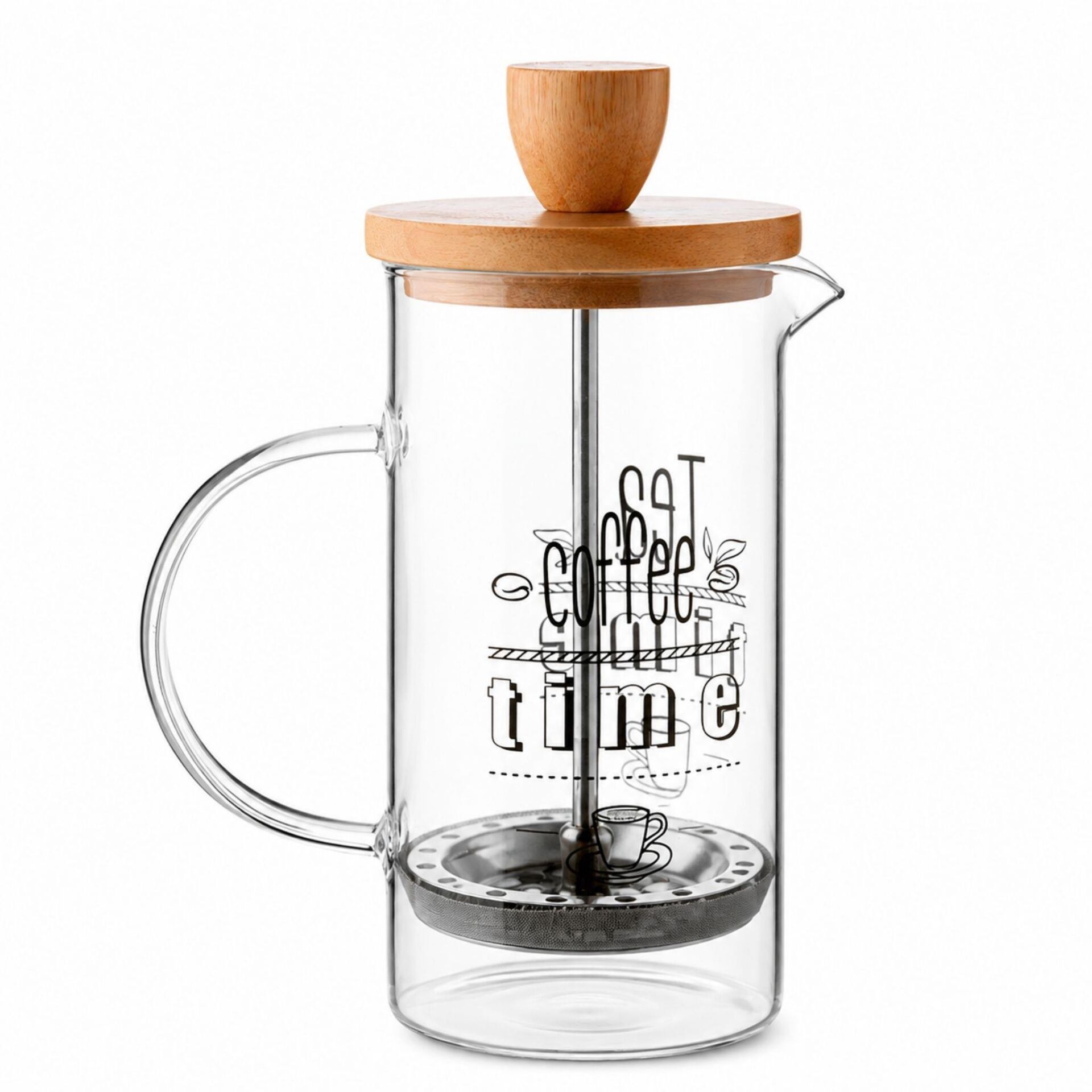 Balsa Bambu Kapaklı 350 ml French Press