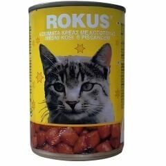 Rokus Tavuklu Kedi Konservesi 410g Rok240410cnaca1