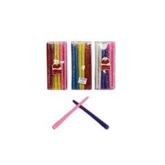 3152 Renkli Şamdan Mum (20cm)
