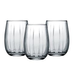 Paşabahçe Linka Gri Bardak 3'lü Set