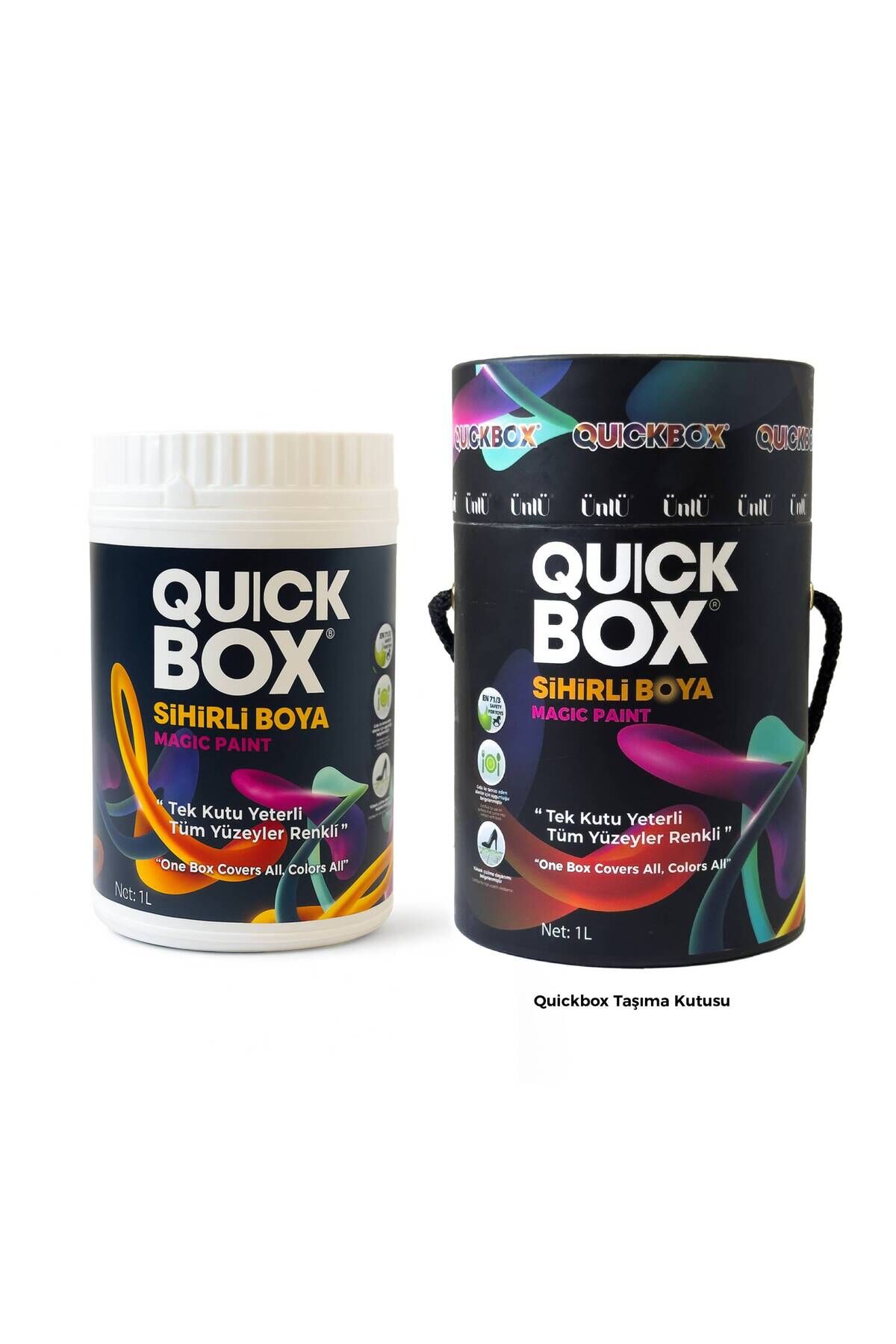 Ünlü Quickbox Beyaz 0,5 LT Dönüşüm Boyası