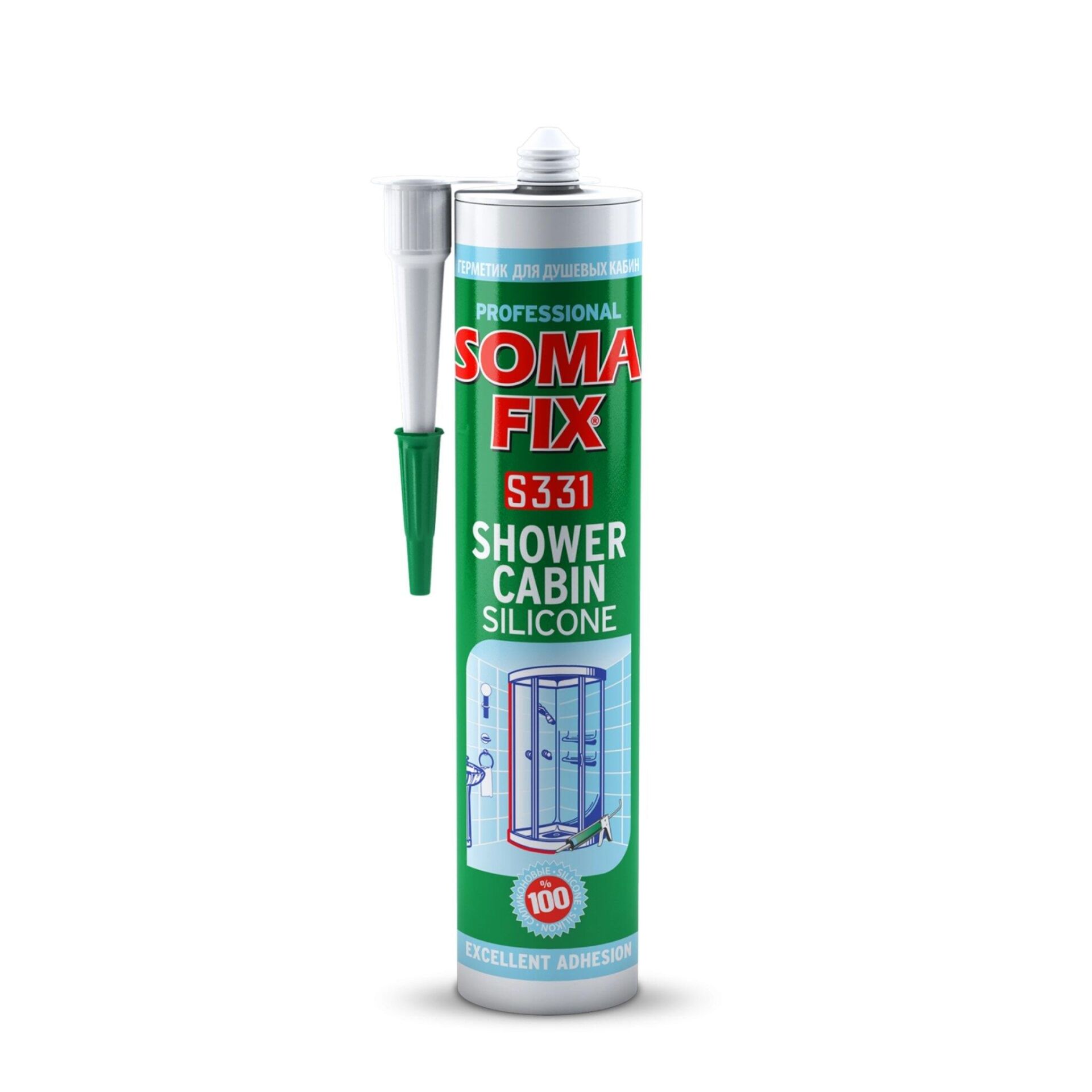 Somafix Duşakabin Silikonu Beyaz 280 ml