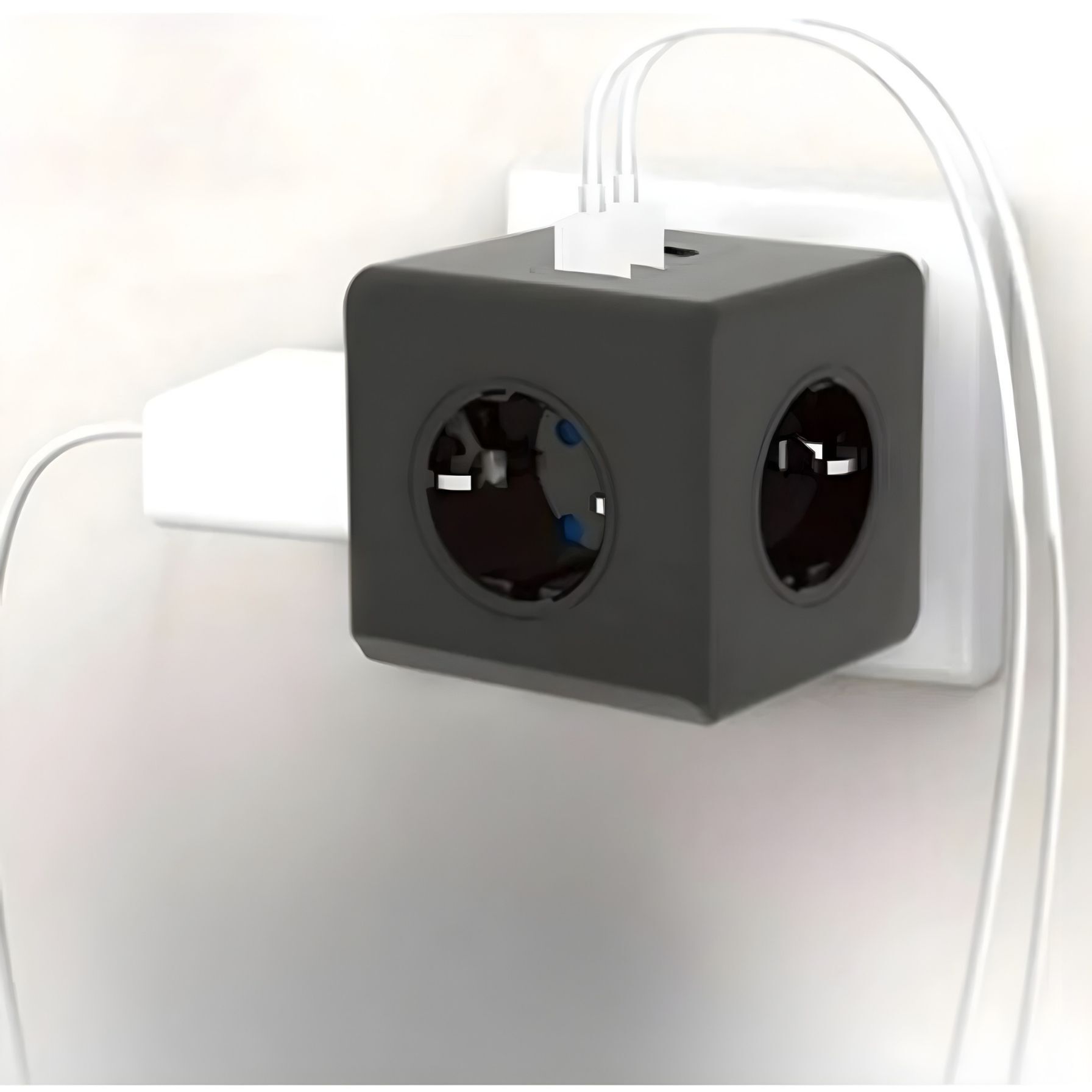 Ars 348764 Termal 3'lü Akım Korumalı Priz 2x Usb 1x Type-C