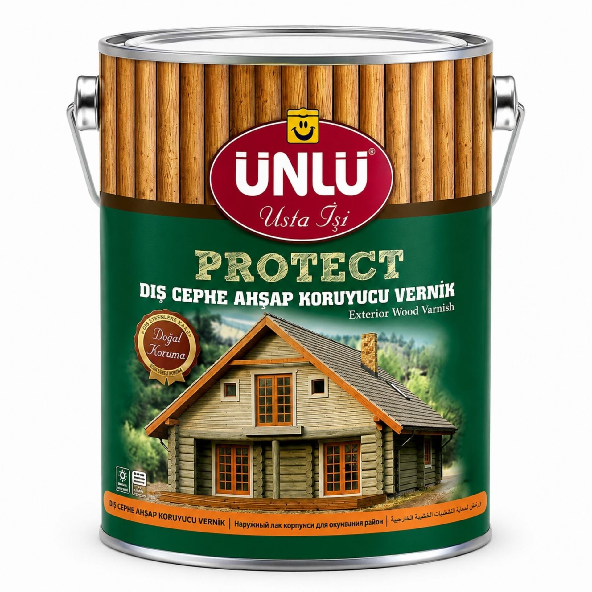 Ünlü Protect Ahşap Koruyucu Vernik 2.5 Litre