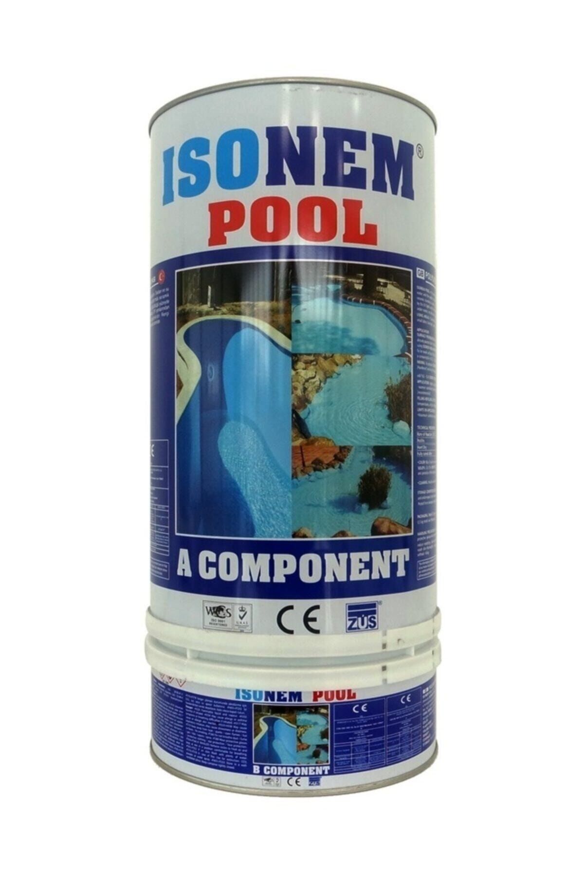 Isonem Pool 2 Mavi Bileşenli Havuz Boyası 4.5 kg Set