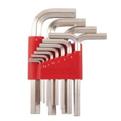 İzeltaş 12'li Allen (Alyan) Anahtar Takımı (2-12 mm)