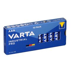 Varta Industrial Alkalin İnce Pil AAA 10'lu