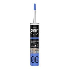 Selsil 06 Nötr Dış Cephe Silikon Şeffaf 300 ML