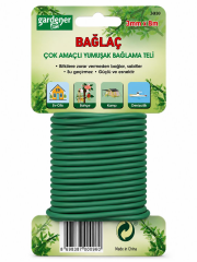 Gardener 3010 Bağlaç, Çok Amaçlı Yumuşak Bağlama Teli – 3mm x 8m.