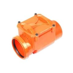 Plastik Klepeli Çekvalf 110 mm PVC Atık Su