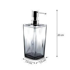 Primanova Biga Sıvı Sabunluk Siyah Krom M-SA09-25
