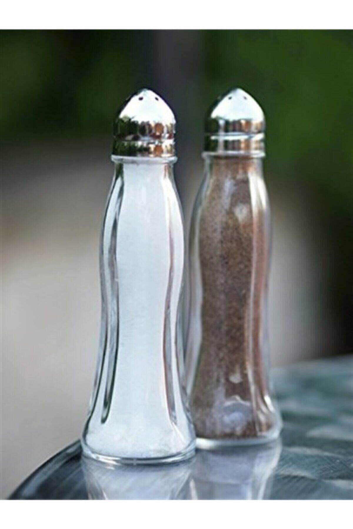 Paşabahçe 2'li Cam Tuzluk ve Biberlik Seti