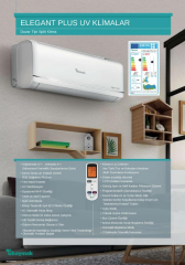 Baymak Elegant Plus UV 24000 BTU A++ Duvar Tipi Inverter Klima (Montaj Dahil)